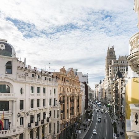 M&F 7 Rooms/7 Bathrooms Over Gran Via Madrid Luaran gambar
