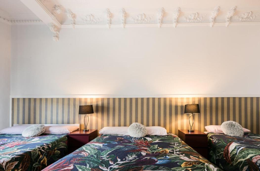 M&F 7 Rooms/7 Bathrooms Over Gran Via Madrid Luaran gambar