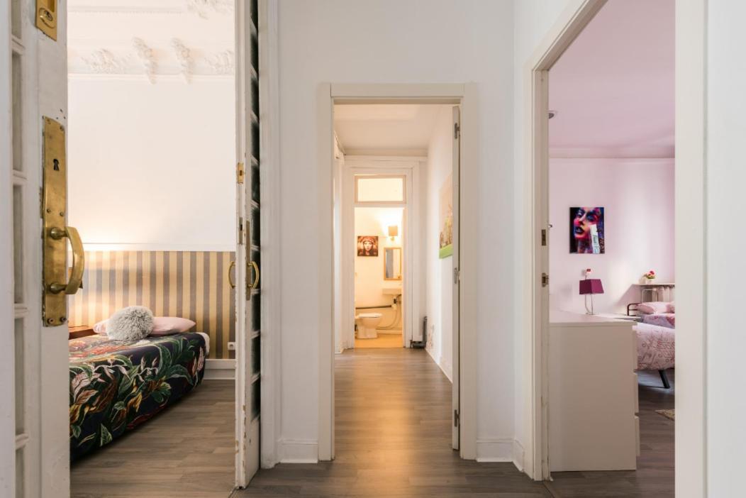 M&F 7 Rooms/7 Bathrooms Over Gran Via Madrid Luaran gambar