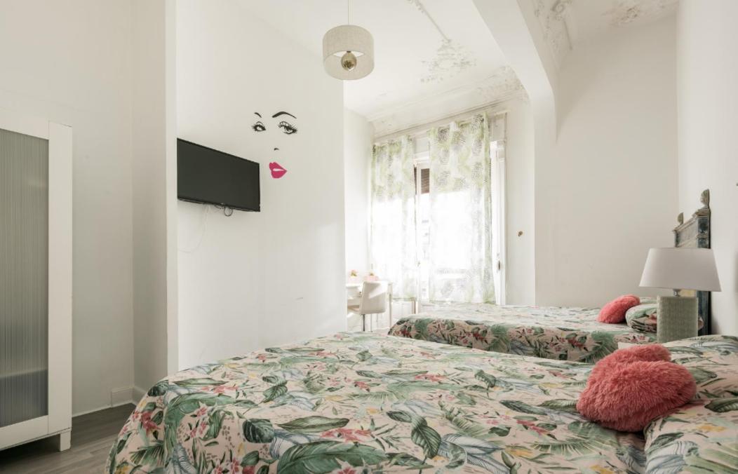 M&F 7 Rooms/7 Bathrooms Over Gran Via Madrid Luaran gambar